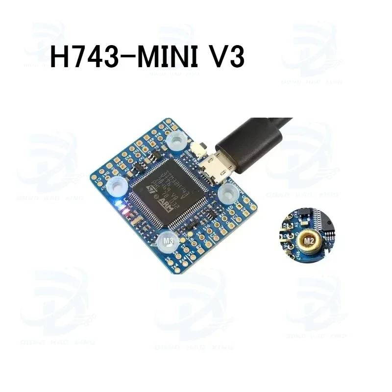 VIVaS1pcs For Matek H743-MINI V3 H743 Flight Controller STM32H743VIT6 ICM20602 Built-in OSD DPS310 PDB For FPV RC Racing Drone P
