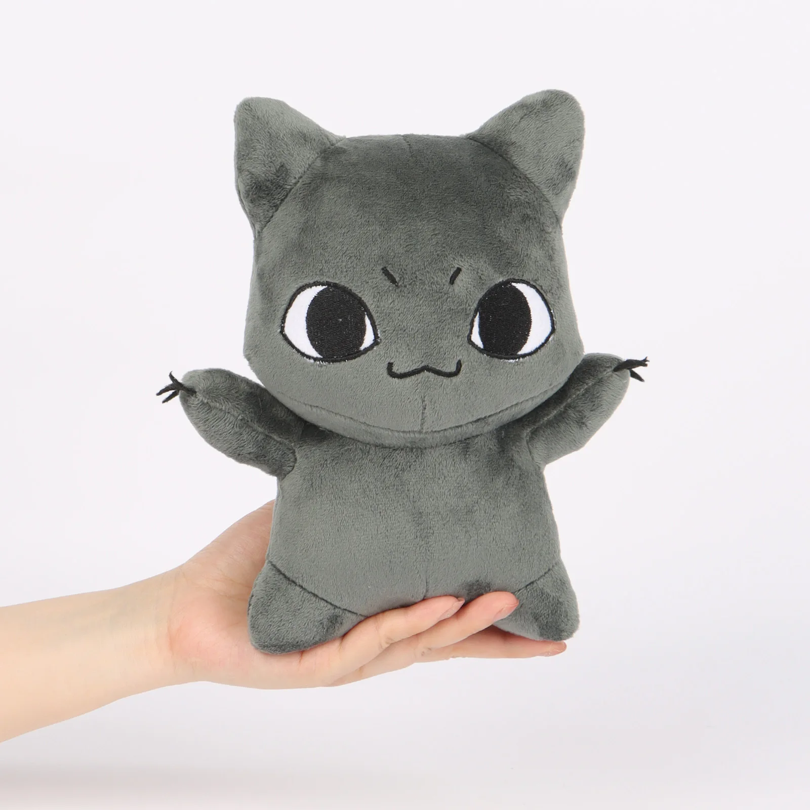 

Плюшевая кукла Q Black Cat 99 Nights In The Forest, 22 см, милая аниме-игрушка, подарок на день рождения и Рождество