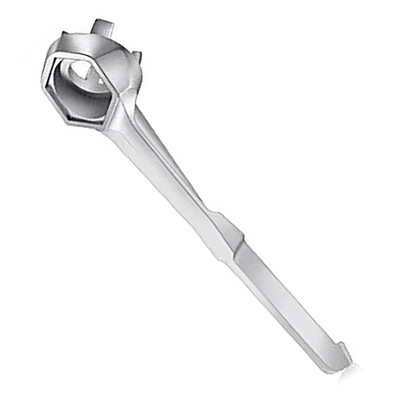 Aluminum Drum Plug Wrench For Opening 10 15 20 30 50 55 Gallon Drums, Suitable For 2 Inch And 3/4 Inch Lids