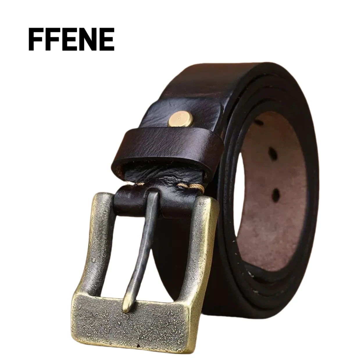 

Camouflage luxury genuine leather belt for men and women, students, Korean fashion trend, young people, high-end leather