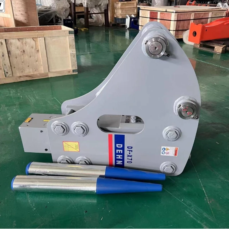 

Hydraulic Hammer Pile Driver Excavator Shot Hammer Drill Rod Excavator Breaking Hammer Ramming Head 75 Gun Head Accessories