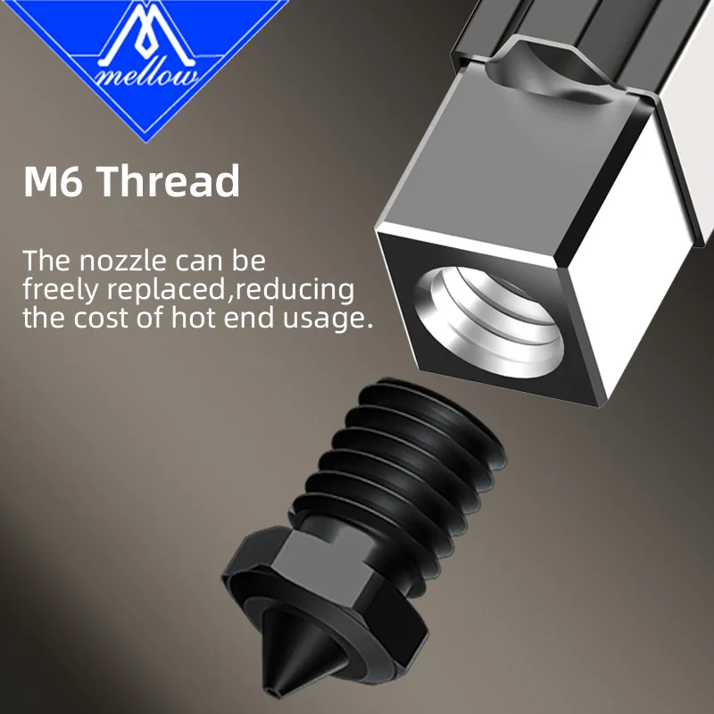 يانع ارتفاع تدفق FluxHeat V6 ALPS Hotend الذكية التسوية فوهة التحقيق ل Voron Blv Vzbot Hevort لتقوم بها بنفسك طابعة ثلاثية الأبعاد استبدال اللمس ثلاثية الأبعاد