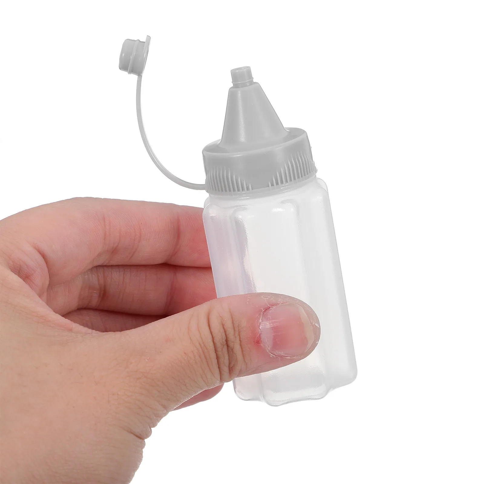 4Pcs Squeeze Bottles for Kitchen Condiments Vibrant Color Reusable Sauce Storage Bottles Salad Dressing Container Squeezable