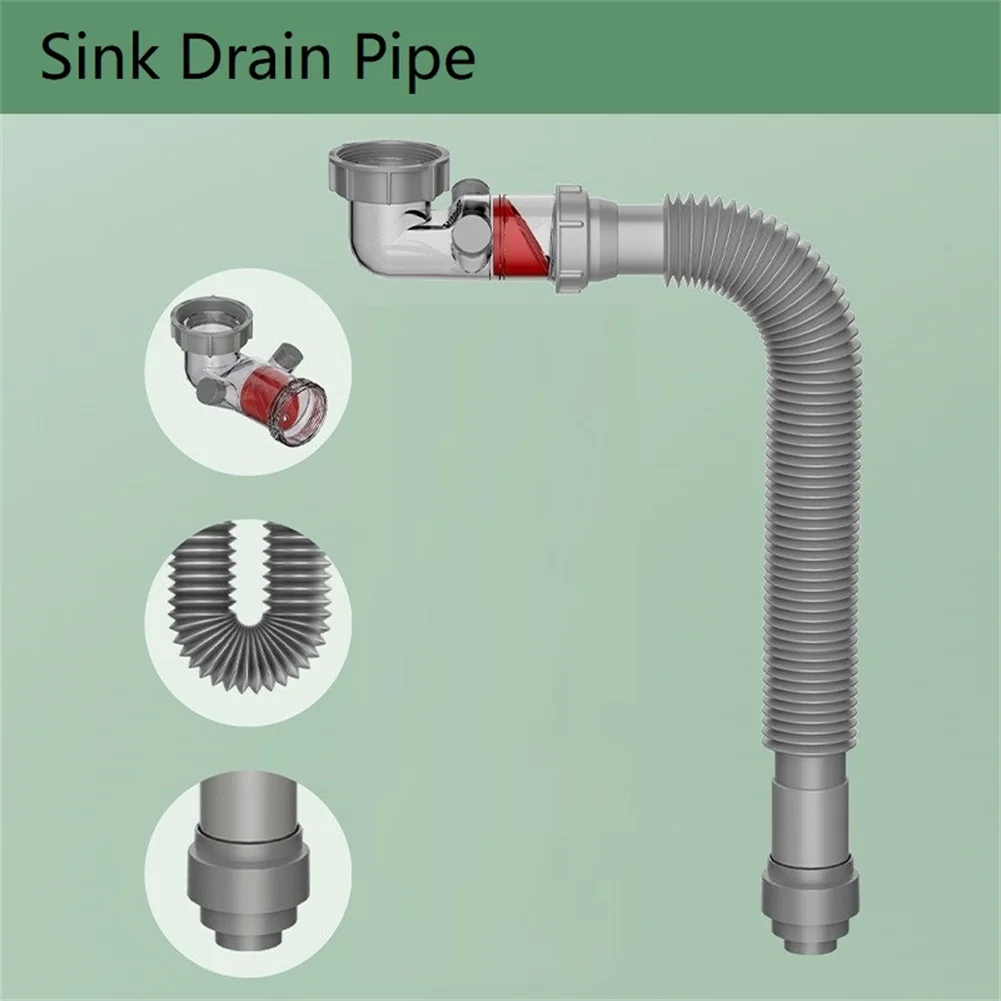 Compact Side Drain Strainer for Kitchen Sinks with Stainless Steel Construction and Dual Overflow Functionality