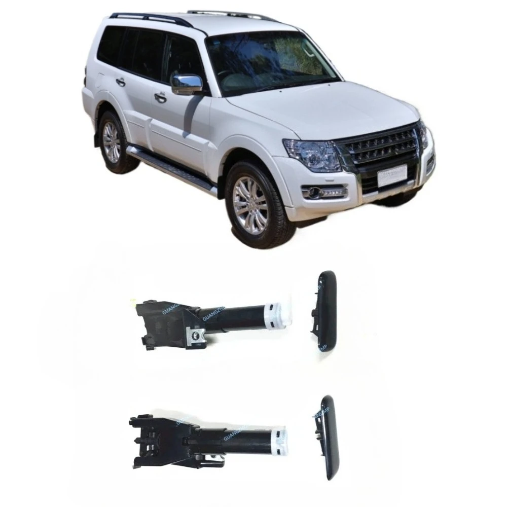 4 Piece Front Light Spray Nozzle for Montero V90 2007-2021 Washer for Pajero V80 8264A025 for Shogun L or R
