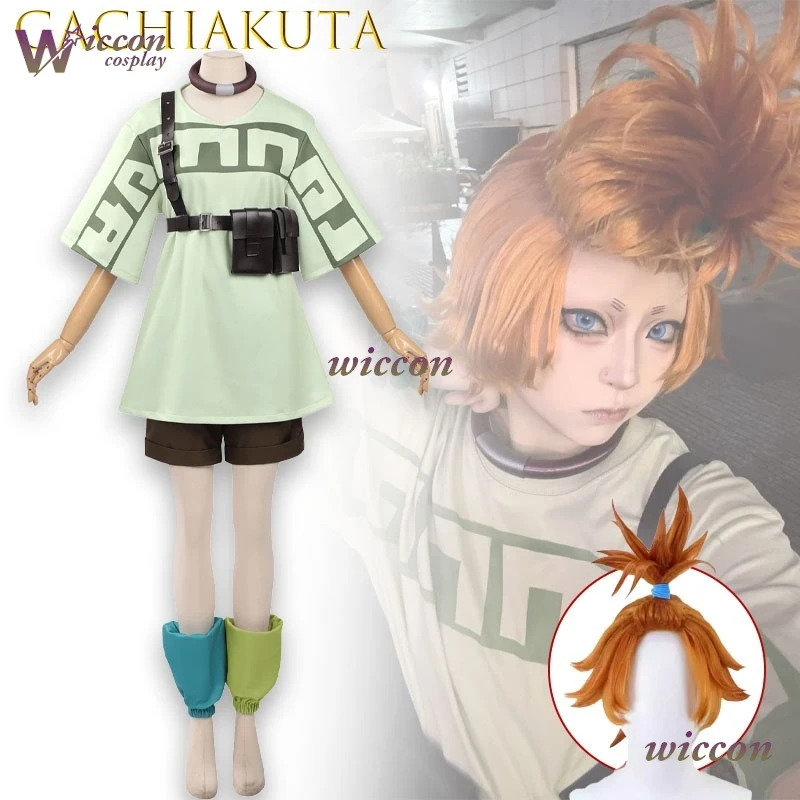 

cixja/ Gachiakuta Remlin Cosplay Costume Anime Roleplay Outfit Female Full Set Dress Party Performance Wear Collection Halloween