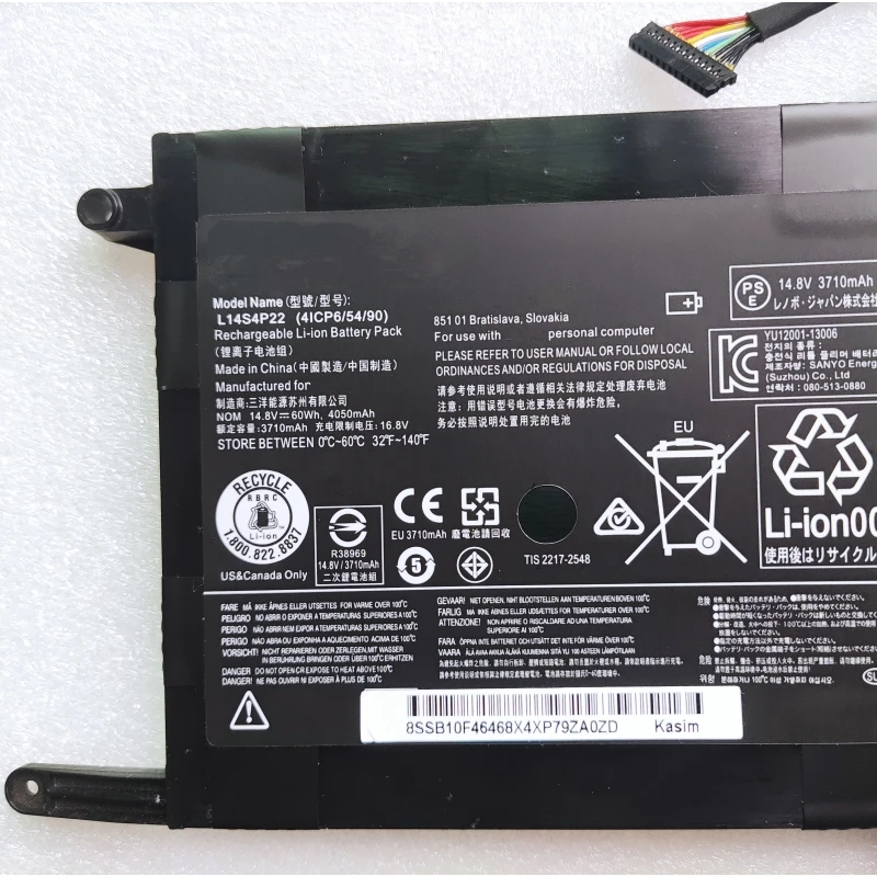 RozFaro L14S4P22 L14M4P23 L14L4P23 batería del ordenador portátil para Lenovo IdeaPad Y700 15 15ACZ 15ISK 80NW0010US 80NV006QGE 17ISK 80Q0002EGE