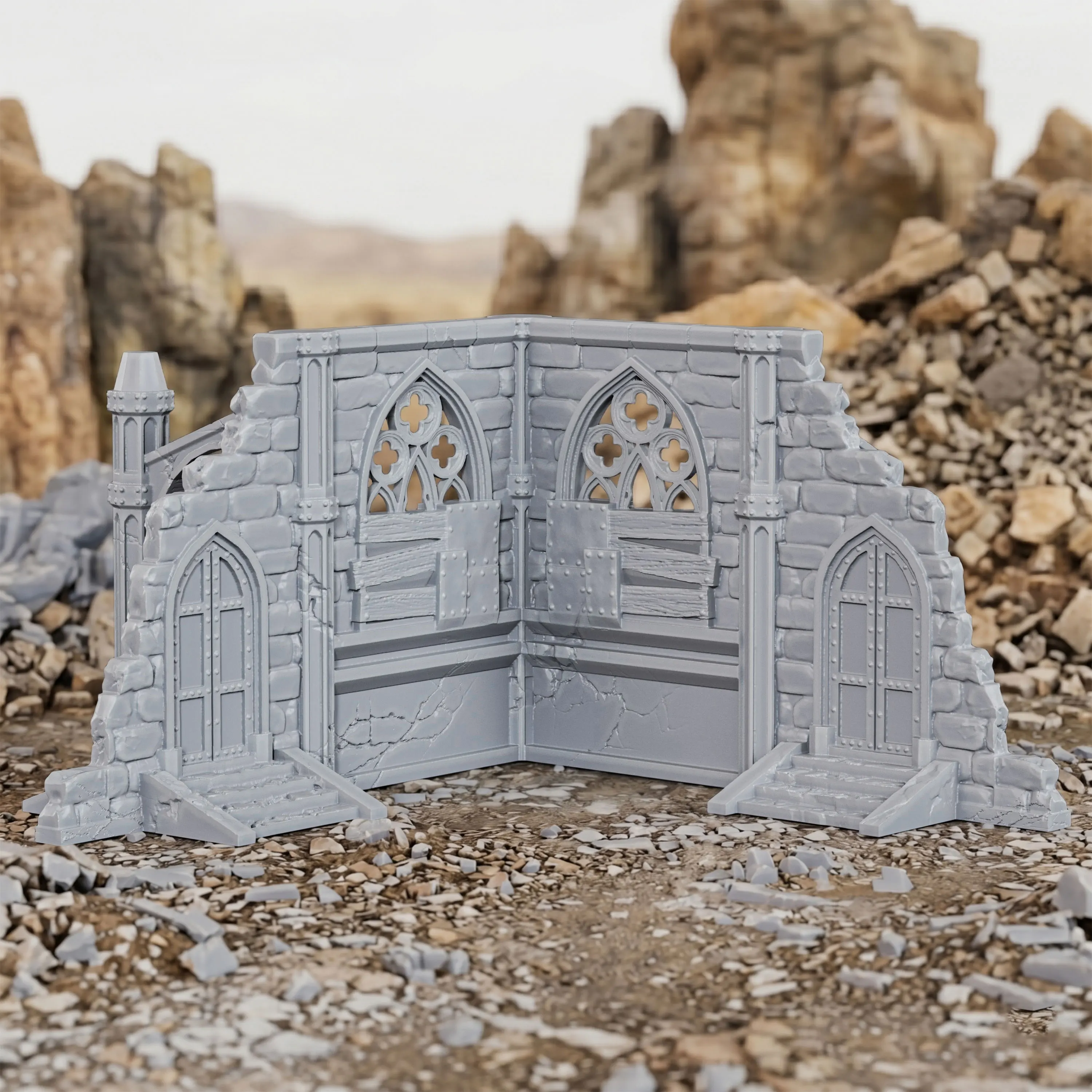 RPG Miniature, RPG Terrain Element for TTRPGs, Ideal for Futuristic Combat Scenarios