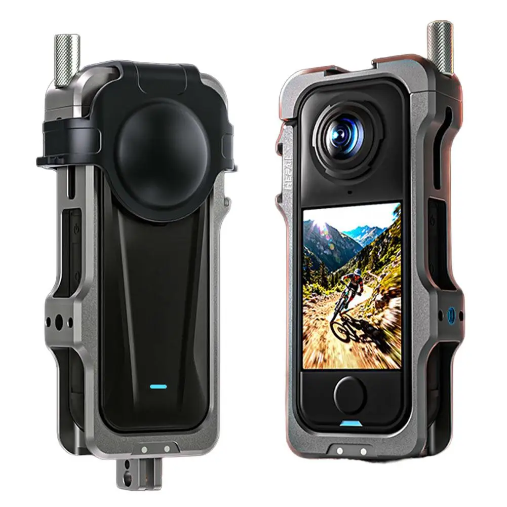 Metalowa klatka ochronna ze stopu aluminium do Insta360 X4 Air, rozszerzona rama ochronna, etui króliczka V5R7 — zdjęcie produktu 6