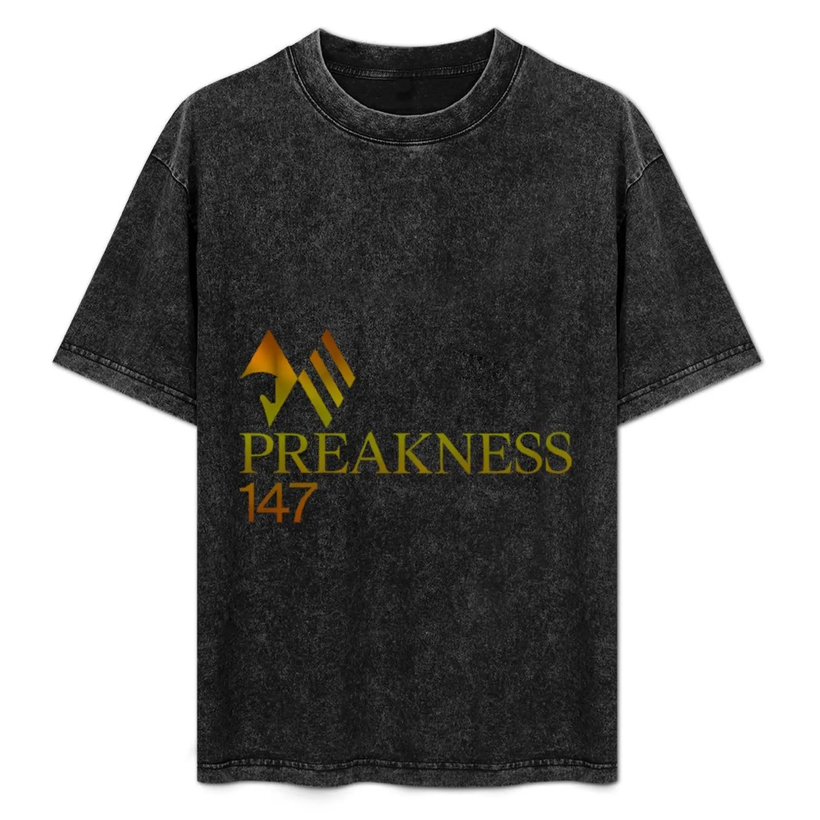 

PREAKNESS T-Shirt Basic Casual Short Sleeve Cotton Shirt