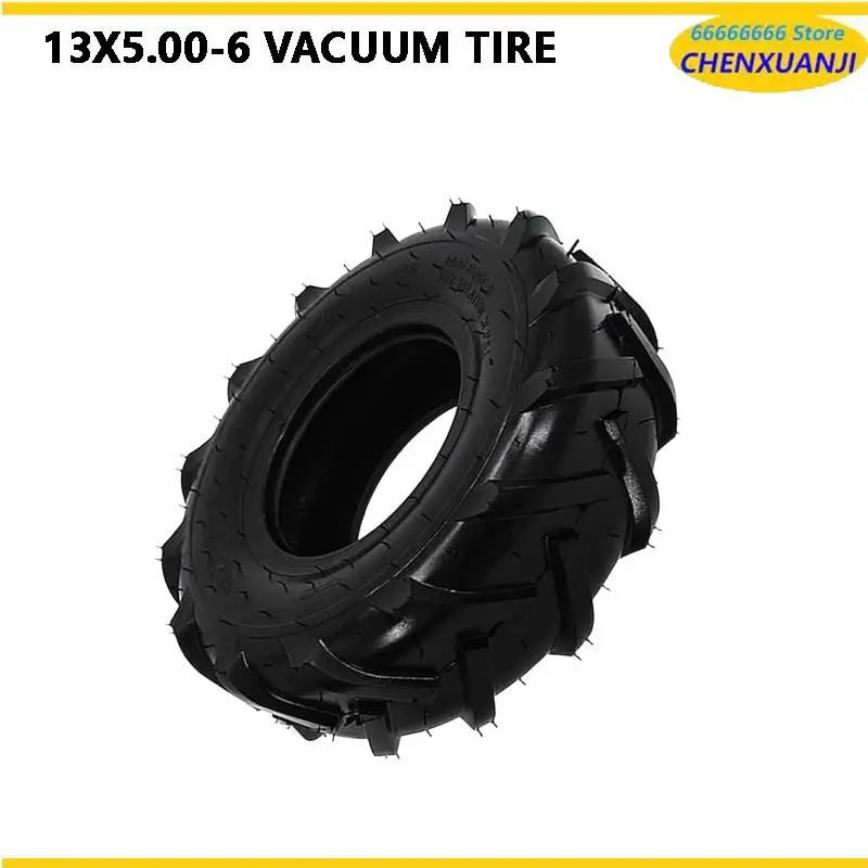 

Robust 13x5.00-6 All-Terrain Tires Designed for Beach Karts, Agricultural Vehicles, and Micro Tillers
