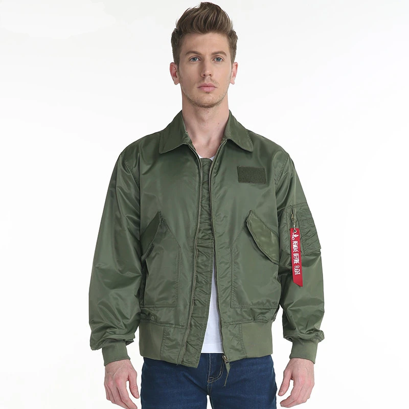 MEN Tactical Army Military US Jackets Bomber Aviator Flight Top Gun Air Force Pilot Wind Breaker Light Weight for Men