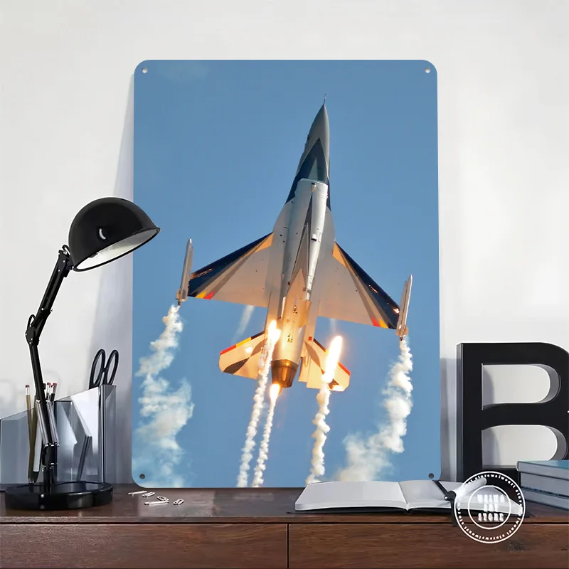 Dropping Flares Personalized 3D Textured Metal Poster Wall Art Vintage Tin Signs for Garage Accessories Room Ornaments Wand Deko