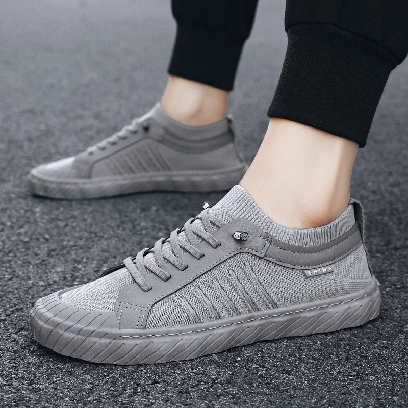 Tenis Masculino Men Casual Shoe Breathable Sports Shoe 2024 New Mesh Flat Men Shoes Light Canvas Shoe Men Vulcanized Shoes Trend