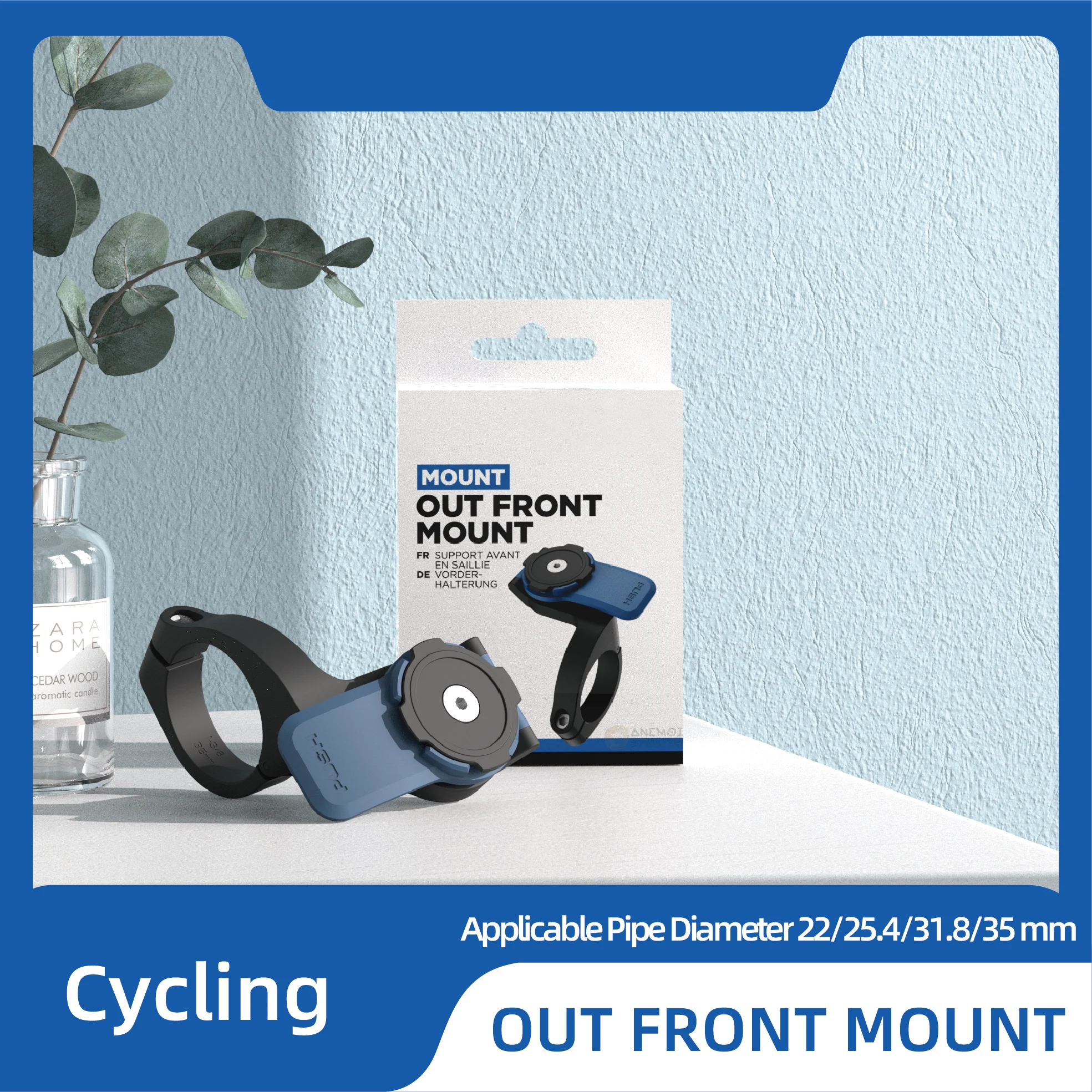 Out Front Mount Cycling Phone Holder Bike Cellphone Holders