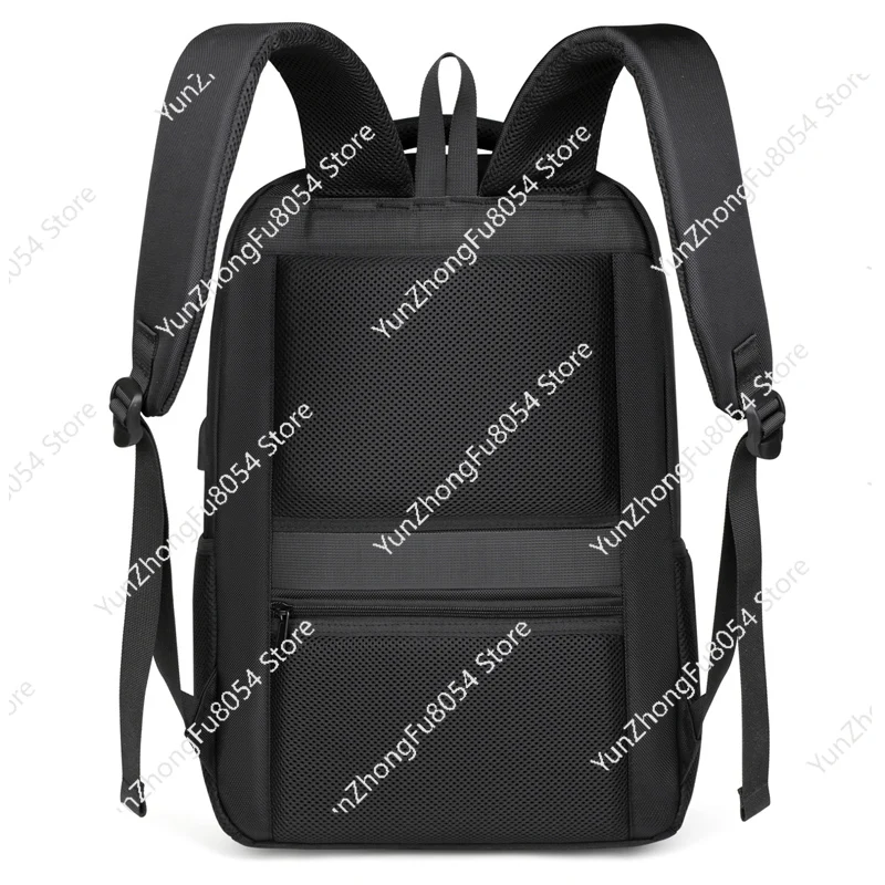 Premium Laptop Backpack Black 1680D Nylon Executive Computer Backpack Waterproof