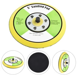 1PCS 5 Inch Foam Plastic Backing Pad 12000 RPM M8 Sanding Disc Backer For Angle Grinder Buffing Pads Polishing Wheel Adhesive