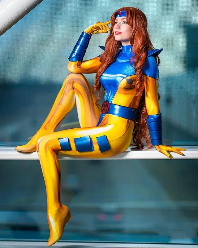 หญิง X-Men Superhero ชุดคอสเพลย์ผู้หญิงหญิงฮาโลวีนชุด Zentai บอดี้สูท Party Jumpsuits