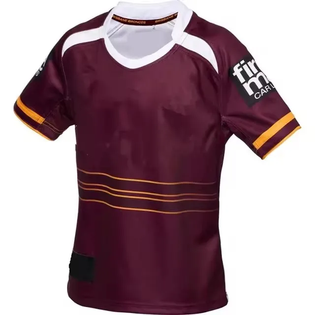 2025 Broncos Home Rugby Jersey - Mens / Women's Size:S-5XL（Print Name Number）Top Quality