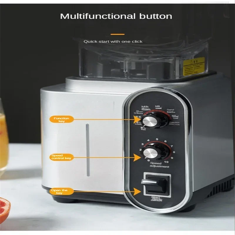 Machine à capsuler le lait milkshake, extracteur de thé, machine à glace au sable, machine à essence de thé, machine à glace concassurera