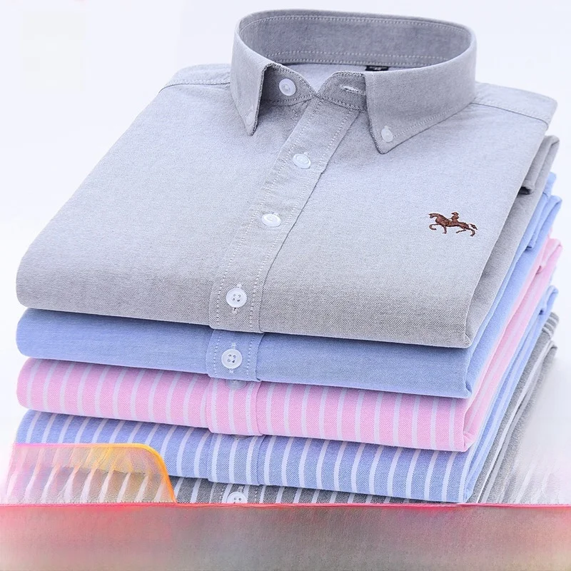 

Мужская хлопковая рубашка оверсайз на весну 2025: повседневная, универсальная, больших размеров, деловая, приталенная, городская, стильная