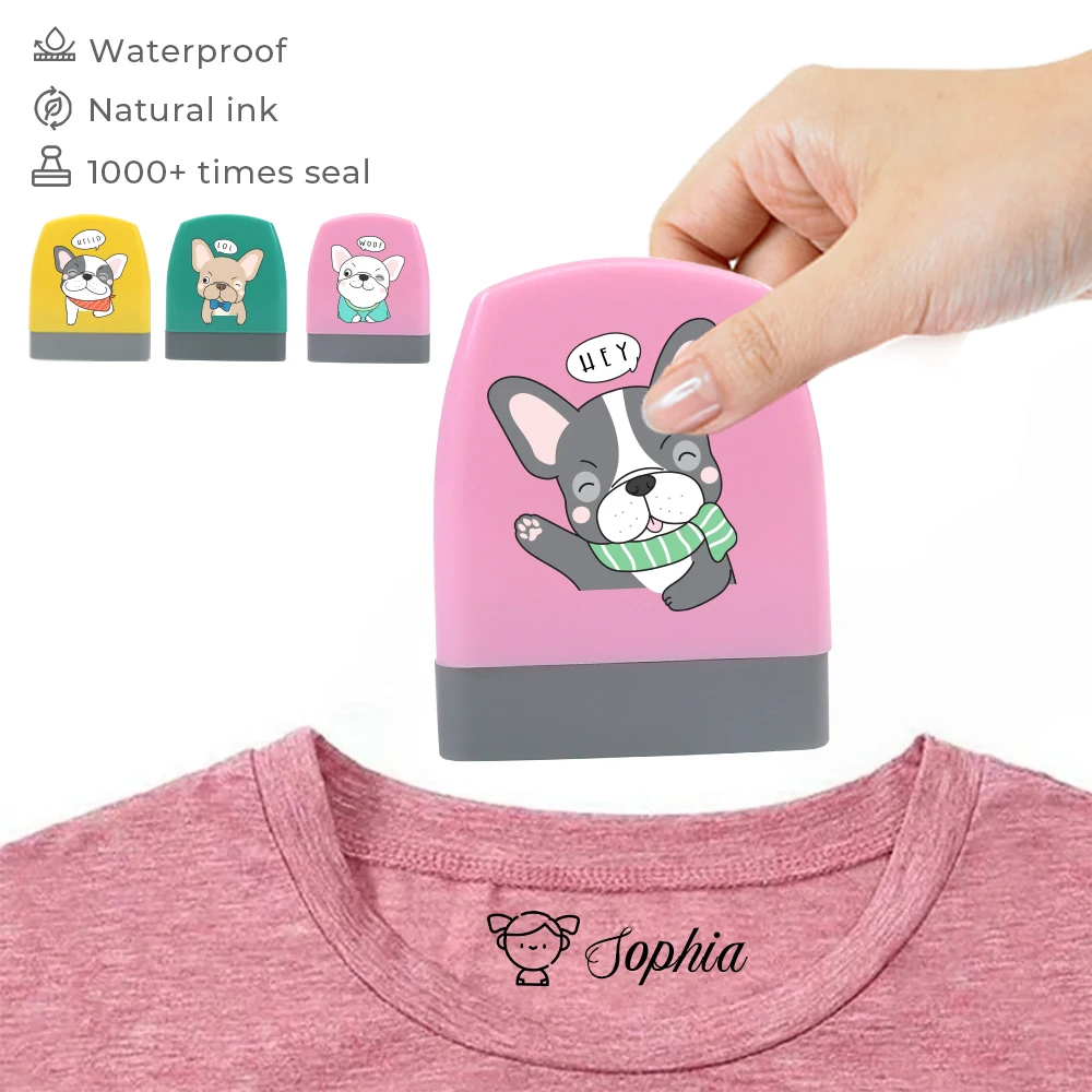 1 unidad de Sello Personalizado con Nombre, para Maestros, Líderes, Firmas, Contratos, Sello Autoentintable, disponible para nombres y juguetes