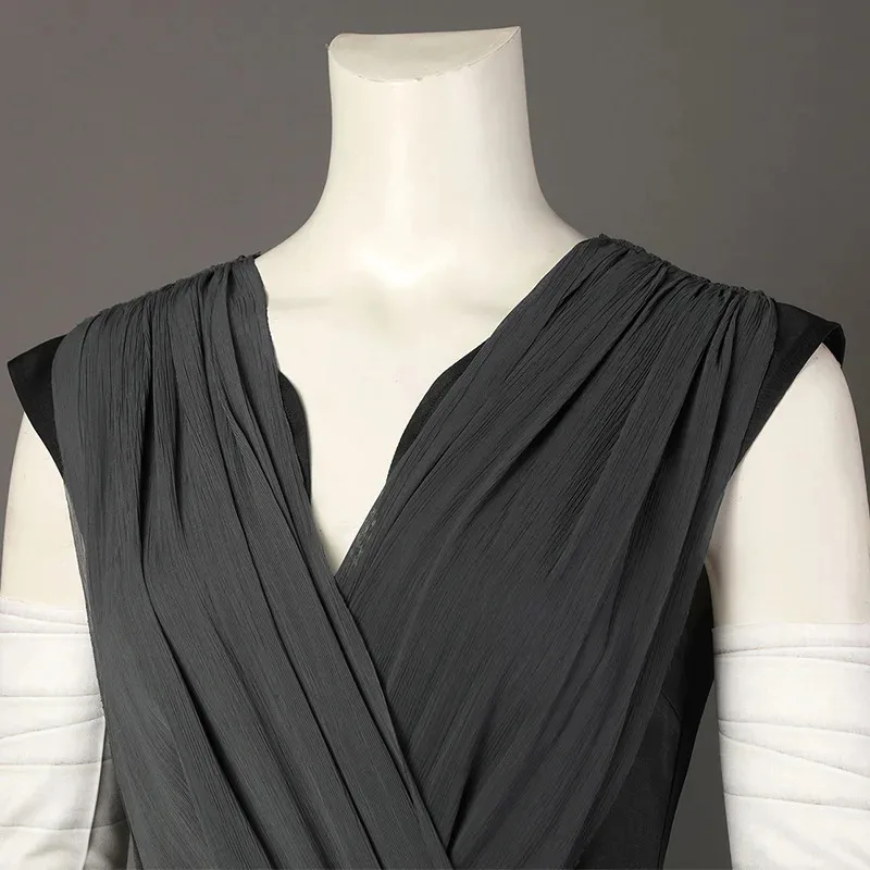Nuevo disfraz de 2025, conjunto de uniforme de Cosplay The Rise of Skywalker Rey, disfraces de fiesta de Carnaval de Halloween para adultos para mujer ❤ ❤ dd