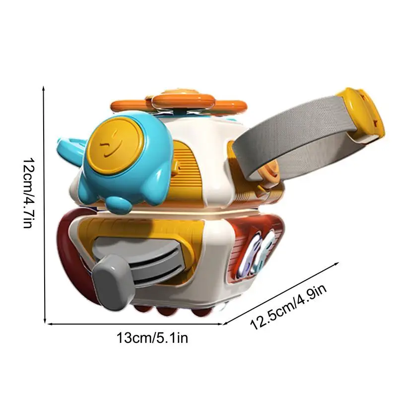 Learning Activity Cube Space Ship Design Learning Car Activities Cube Toddler Airplane Car Toys Educational Fidget Play Wooden