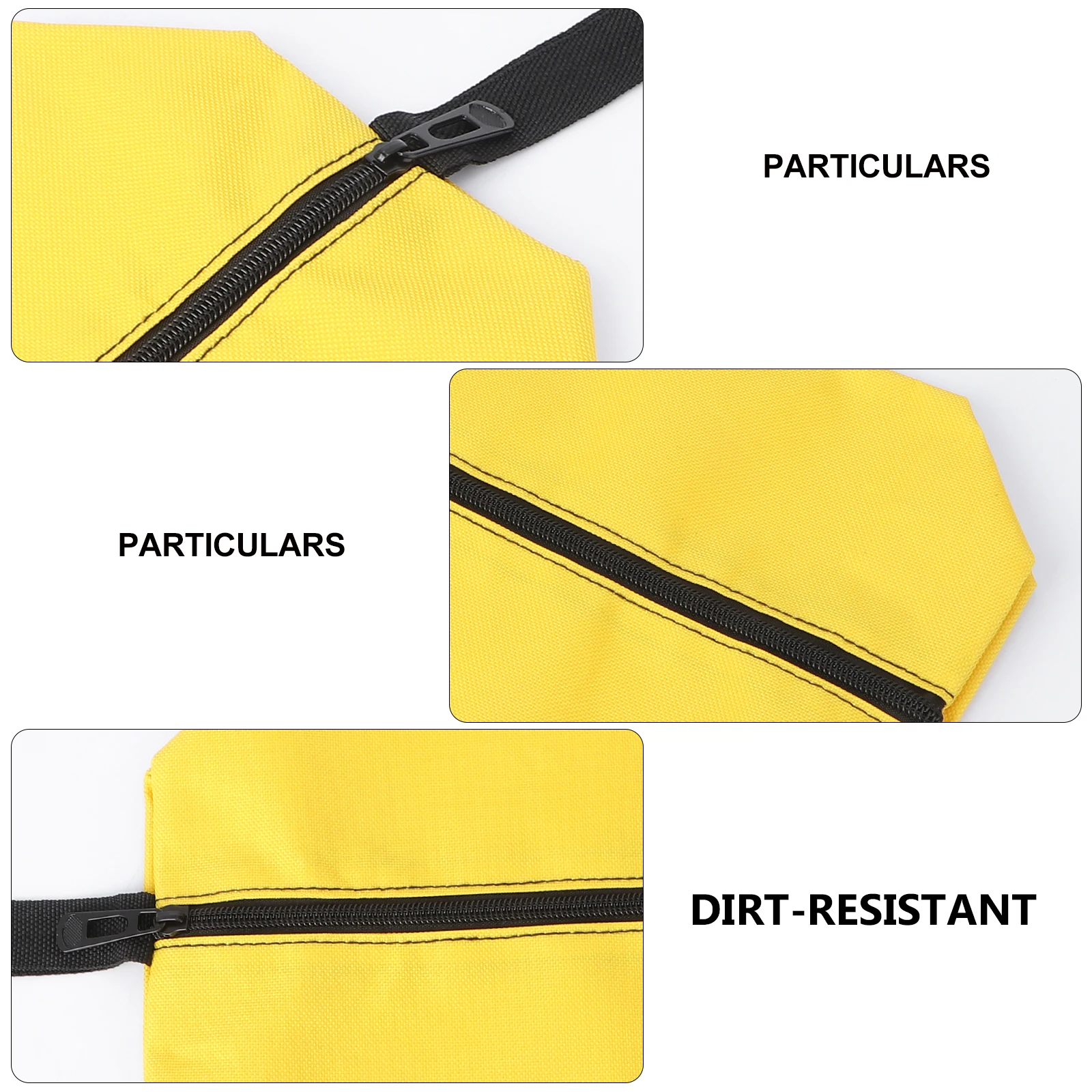 

1pc Waterproof Tool Storage Bag Oxford Cloth Large Capacity Tools Pouch Durable Zipper Organizer Four Colors Selection Easy