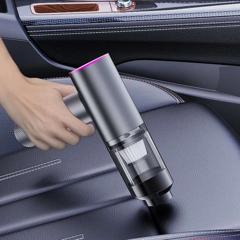 New three in one car vacuum cleaner with small wireless and high suction mini handheld dust blower for automobiles