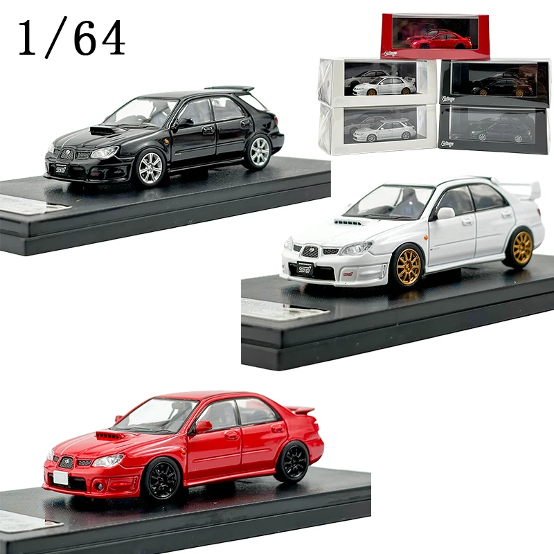 

Diecast 1/64 Scale Subaru Impreza Car Model Subaru Impreza WRX STiGD Model Car Collection Decoration