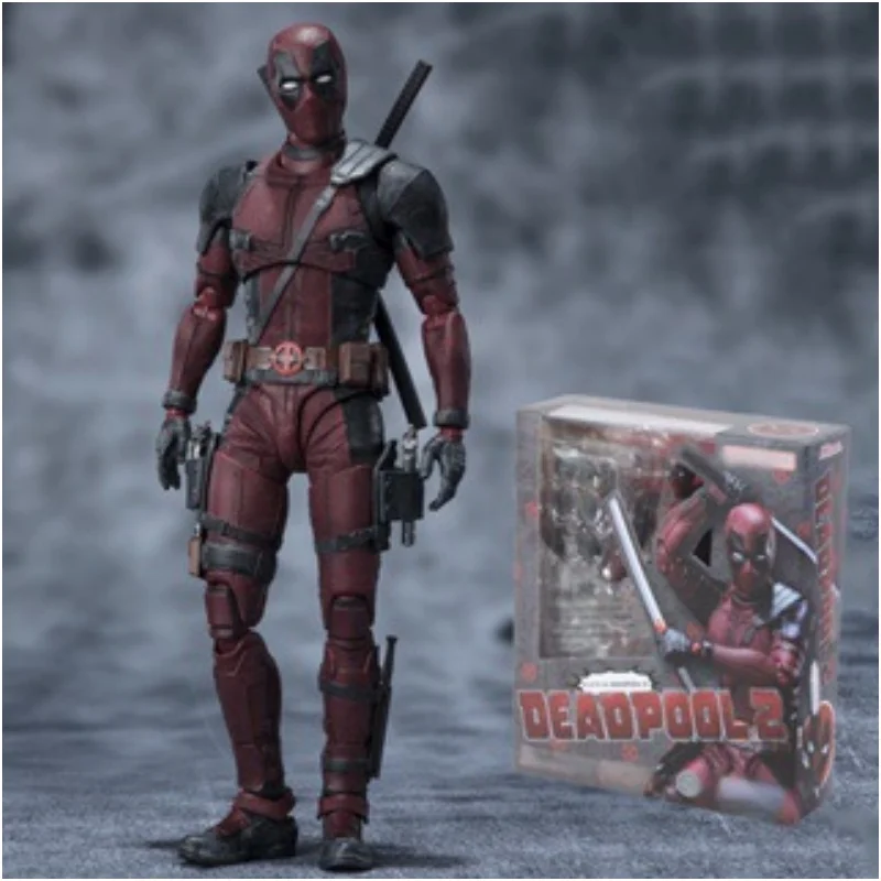 Hot Toys Universe Deadpool 2shf Little Bitch Joints Can Do The Model Toy Box Deadpool Фигурки Deadpool And Shf Mod