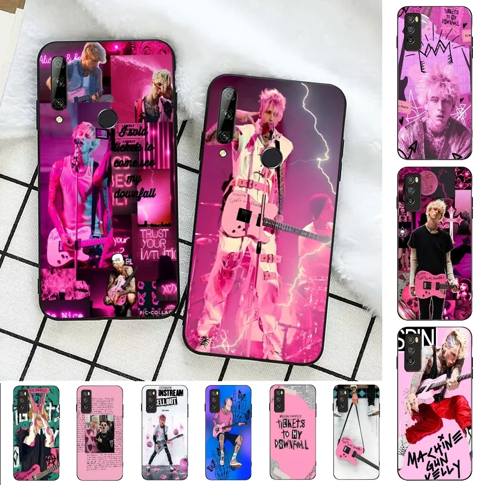 M-Machine G-Gun Pink K-Kelly Cool Phone Case For Huawei Honor 10 Lite 9 20 7A 9X 30 50 60 70 Pro Plus Soft Silicone Cover