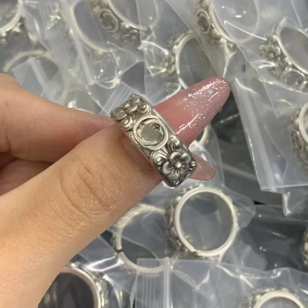 

Классическое модное кольцо с двойной надписью 2025 года, женские украшения в стиле ретро, идеальный подарок для нее