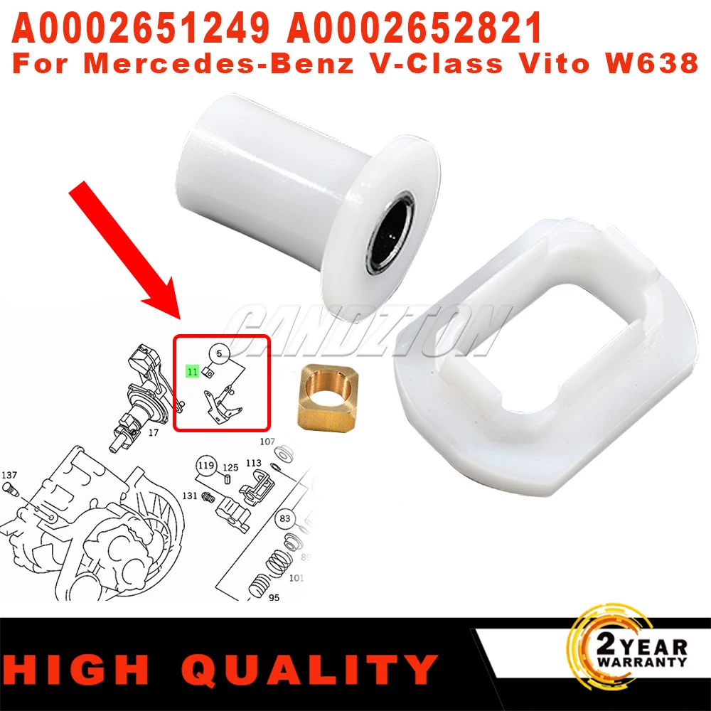 Para mercedes-benz Clase V Vito W638 nuevo Selector de palanca de cambios haz de equilibrio kit de reparación de caja de cambios manual A0002651249 accesorios de coche