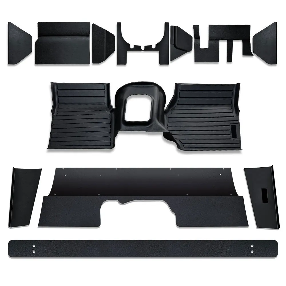 automatten met middenconsole mat voor Land Rover Defender binnenzool vloermat 300tdi td5