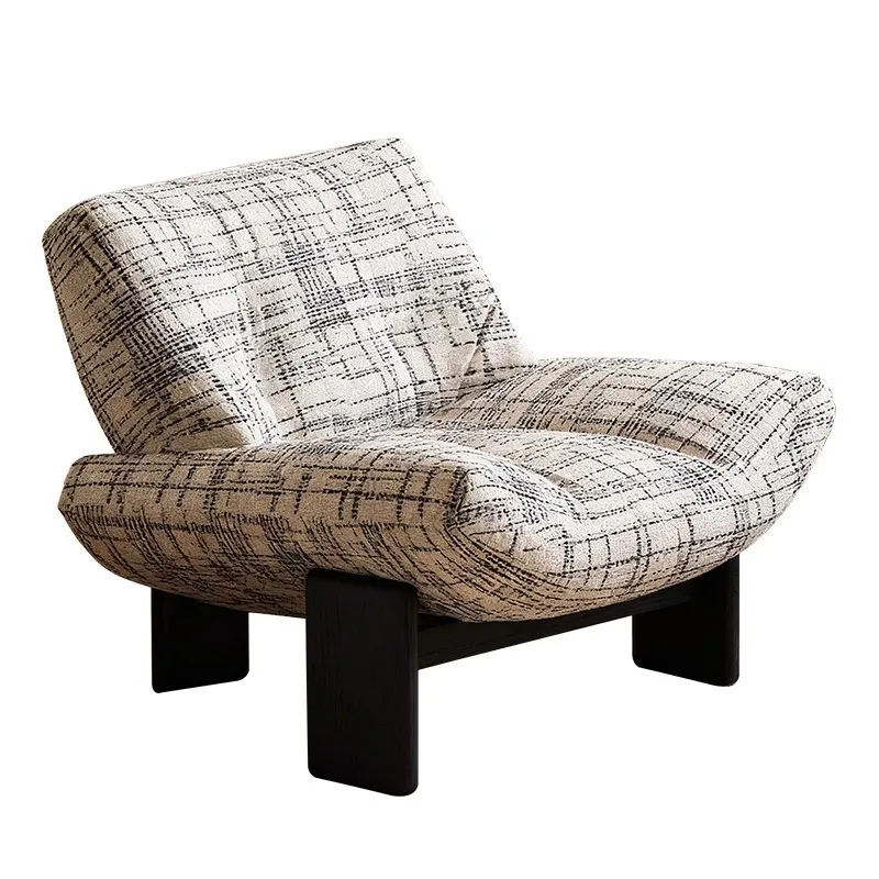 

Single sofa chair simple fabric living room office chair