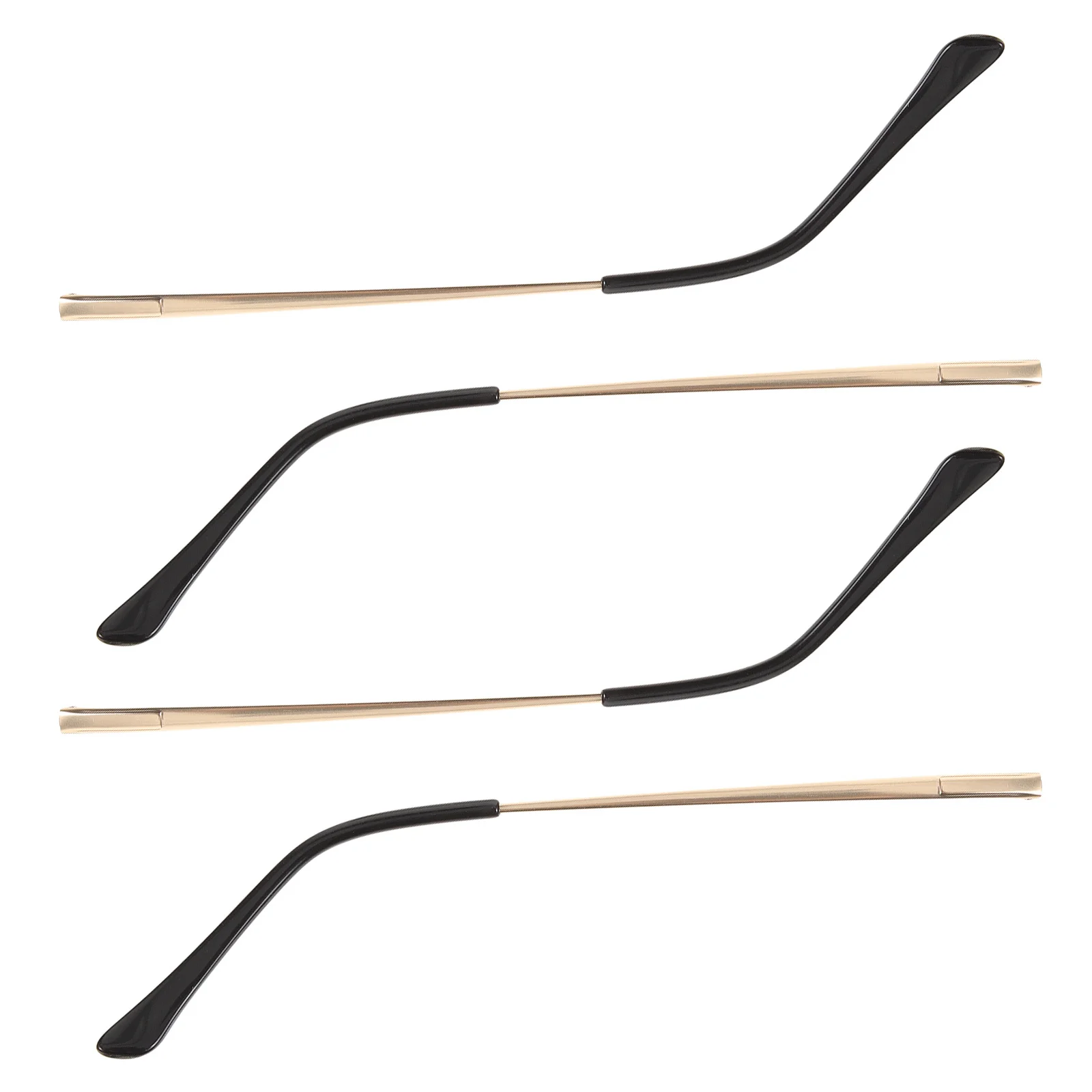 

4Pcs Metal Glasses Replacement Temple Arms - Universal Sturdy Construction for Eyeglasses Sunglasses Frames Enhanced Stability