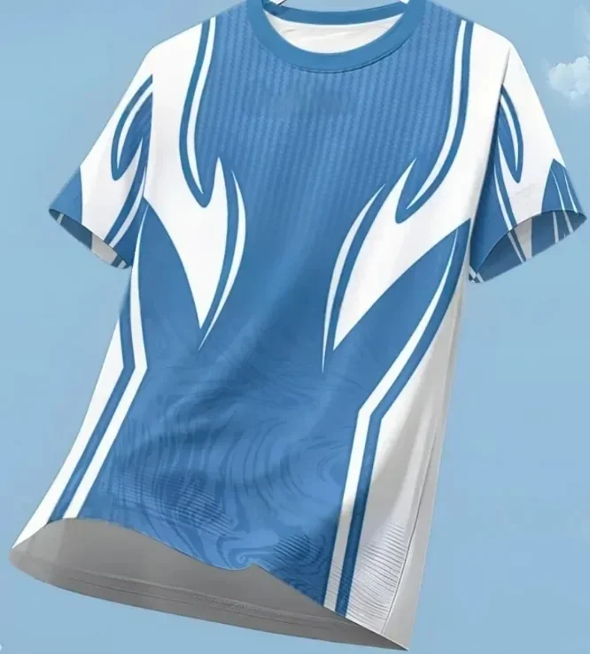 Modisches, atmungsaktives Sport-T-Shirt für den Außenbereich, schnell trocknend, kurzärmelig, für Fitness, Sommer, Freizeit, Tops, Laufsportbekleidung