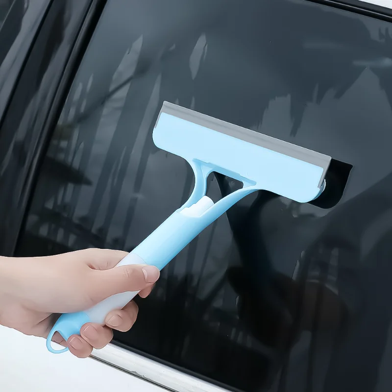 New 3 In 1 Car Windshield Window Wiper Window Clean Tools Glass Wiper Kitchen Bathroom Cleaning Brush Car Cleaning Accessories