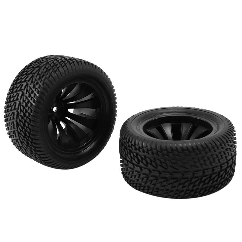 FBIL-For HBX 1/12 High Speed RC Car Tires Rubber Wheel Complete For Truck 12056 Car Parts