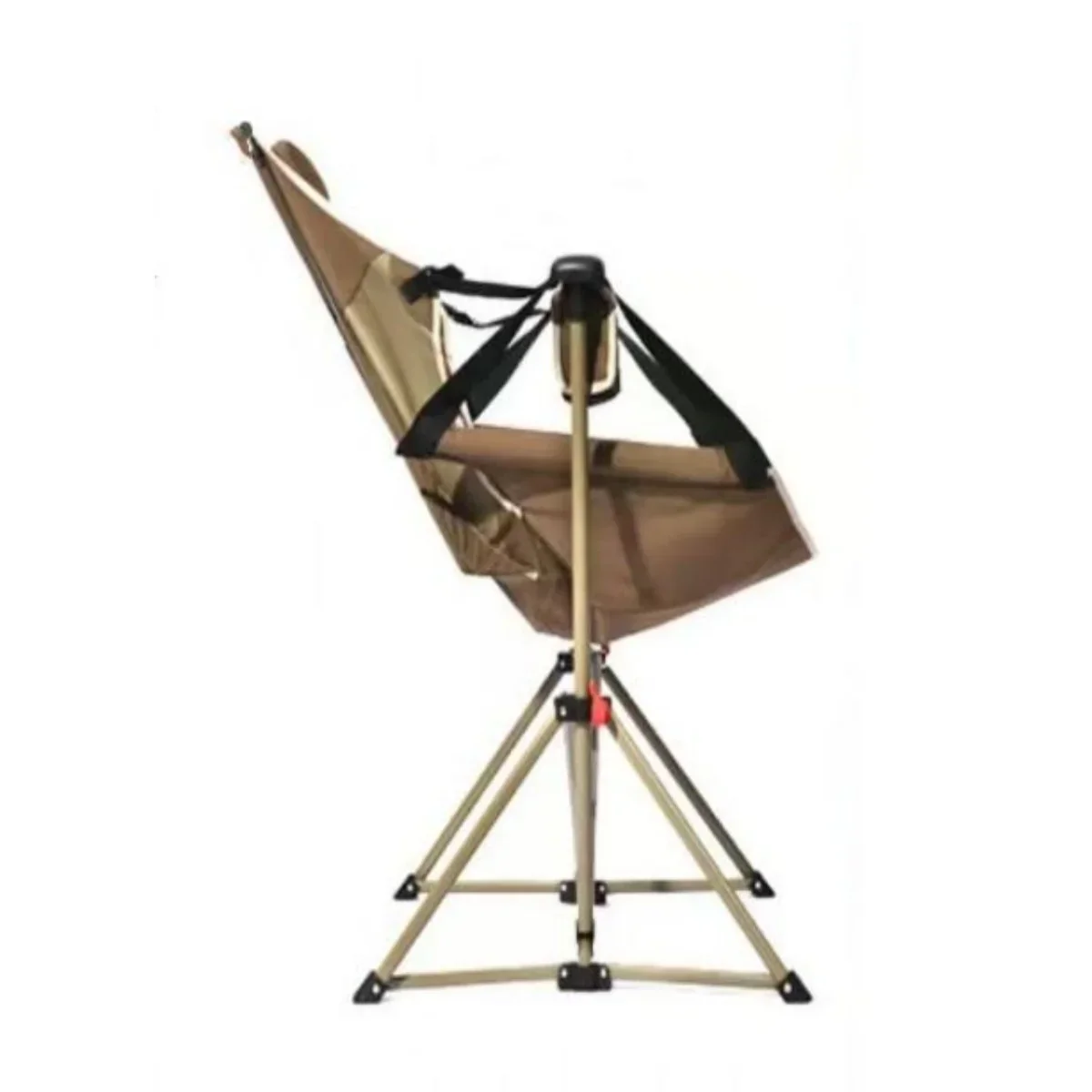 

Hot Sale wholesale premium lightweight Portable Outdoor Camping Chairs Khaki camping beach rocking chair