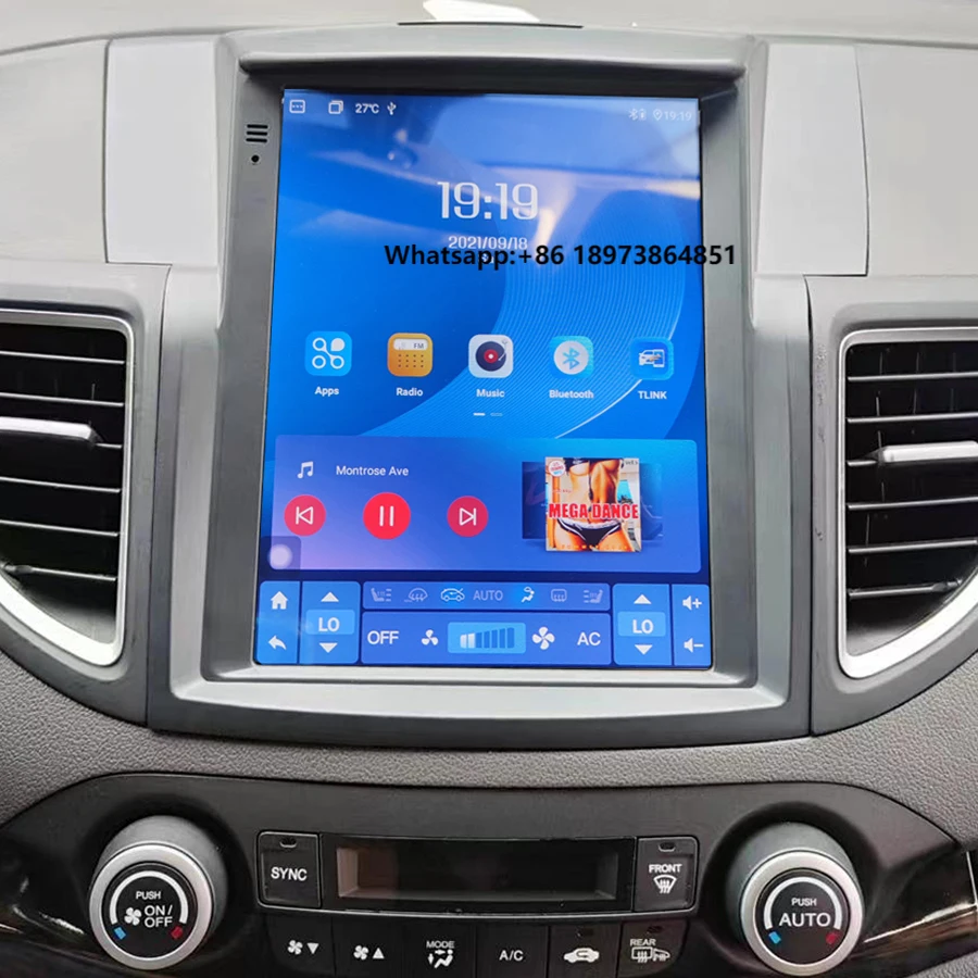 

Android 14 Style Screen for Honda CRV 2012 - 2016 2.0L 2.4L CR-V Car Radio Multimedia Video Player GPS Navigation Stereo