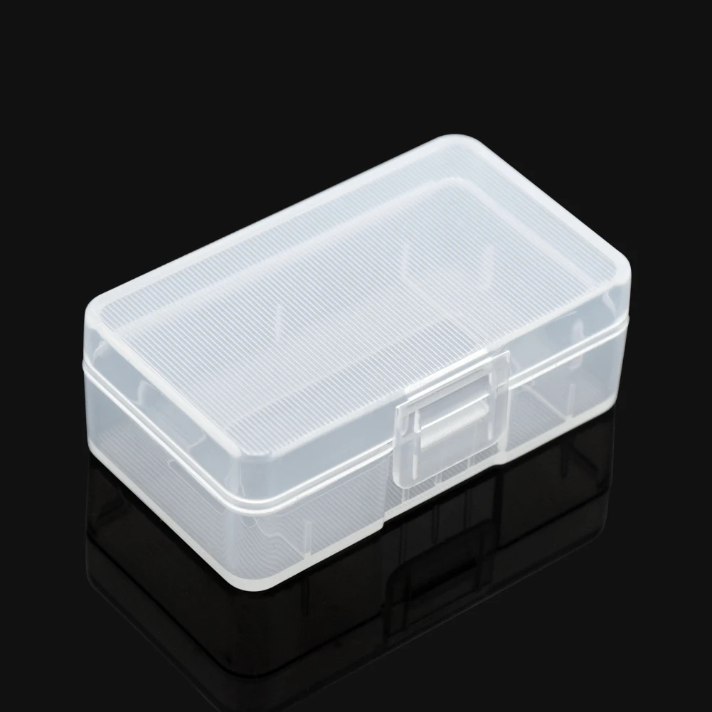 Soshine Semi-translucent Hard Plastic Holder Container AA/AAA Battery Storage Box For 1 2 4 8x AA AAA 18650 Case Cover Holder