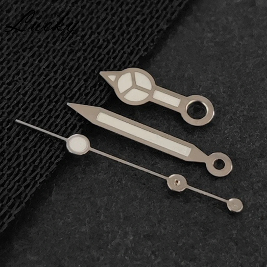 High Quality NH35 NH36 Hands Silver Black Grey Gold Watch Hands Green Luminous Watches Pointers Fit NH35/NH36/4R/7S Movement image 5