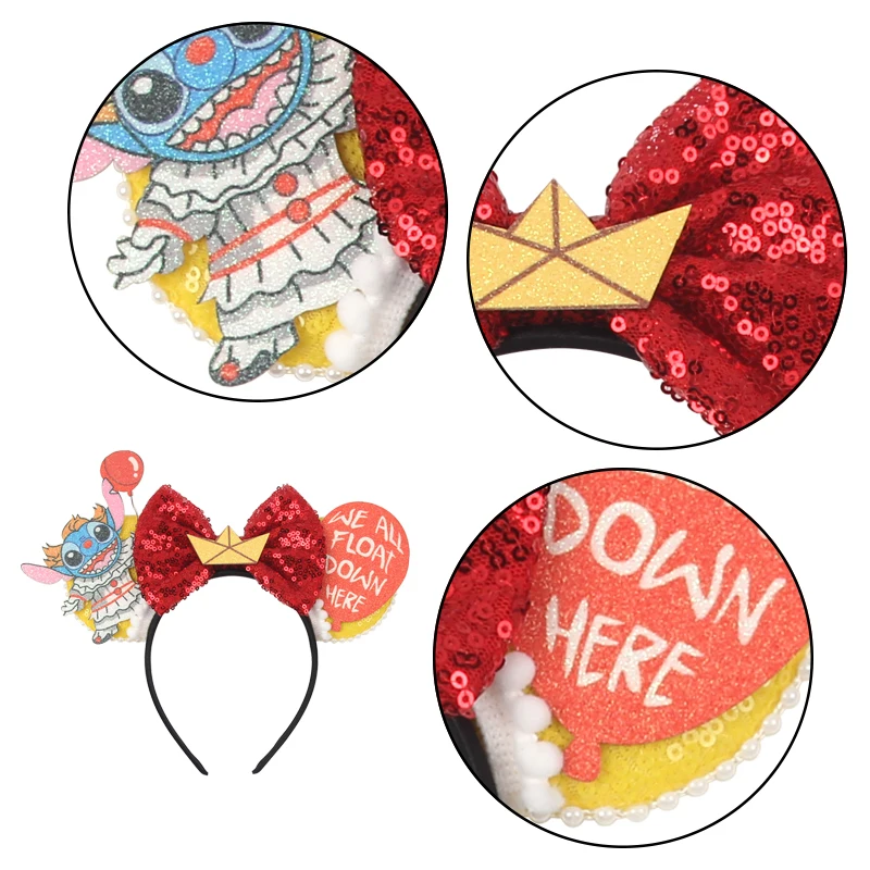 New Stitch Disney Mickey Headband Children Festival Party5\