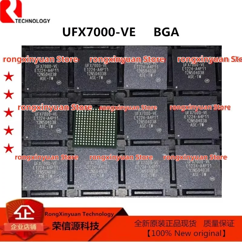 2ชิ้น UFX7000 UFX7000-VE MT27808A0-FCCF-CEM MT27808A0 EWCS8022E B0 EWCS8022E.B0-900229 EMMC16G-TB28-A20 EMMC16G-TB28 EMMC16G ใหม่