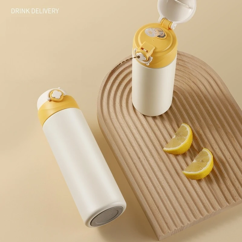 

1 шт., соломенная чашка-термос, красивый дизайн, чашка для воды, простая и портативная для студентов, чашка для путешествий, хорошие вещи, товары для дома