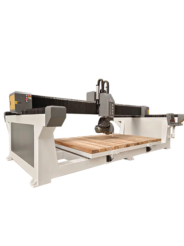 5 محور CNC جسر المنشار 3200*2000 مللي متر الكوارتز آلة قطع الرخام للجرانيت عالية الجودة الثقيلة 3220 آلات عمل الحجر #5