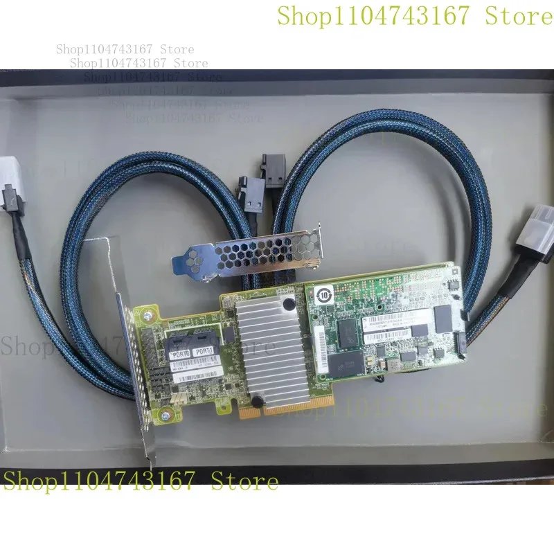 For HP LSI 9364-8i CONTROLLER SAS3108 with 12 GB/s SAS SATA 03T6792 H3-25503-05B CacheCade Pro 2.0 Card with 1 GB